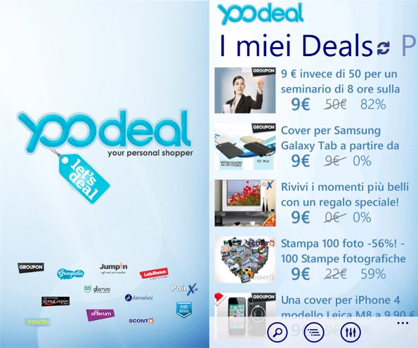 Yoodeal: disponibile su Windows Phone il motore di ricerca dei deals tutto italiano