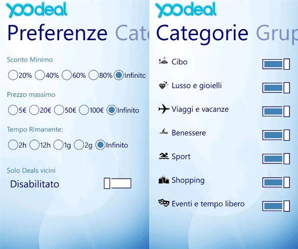 Yoodeal: disponibile su Windows Phone il motore di ricerca dei deals tutto italiano