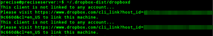 message-dropbox-ubuntu-server